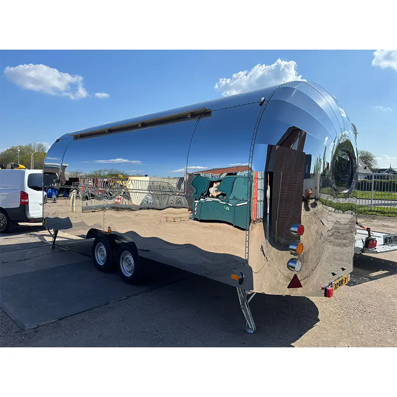 Trailer luồng không khí hạng nặng trục kép