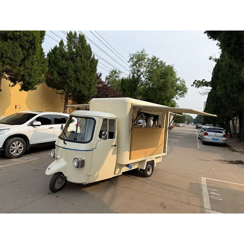 Xe tải cà phê di động Piaggio Ape